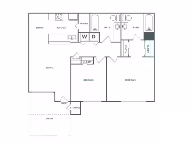 Unit 1234 1234 floor plan